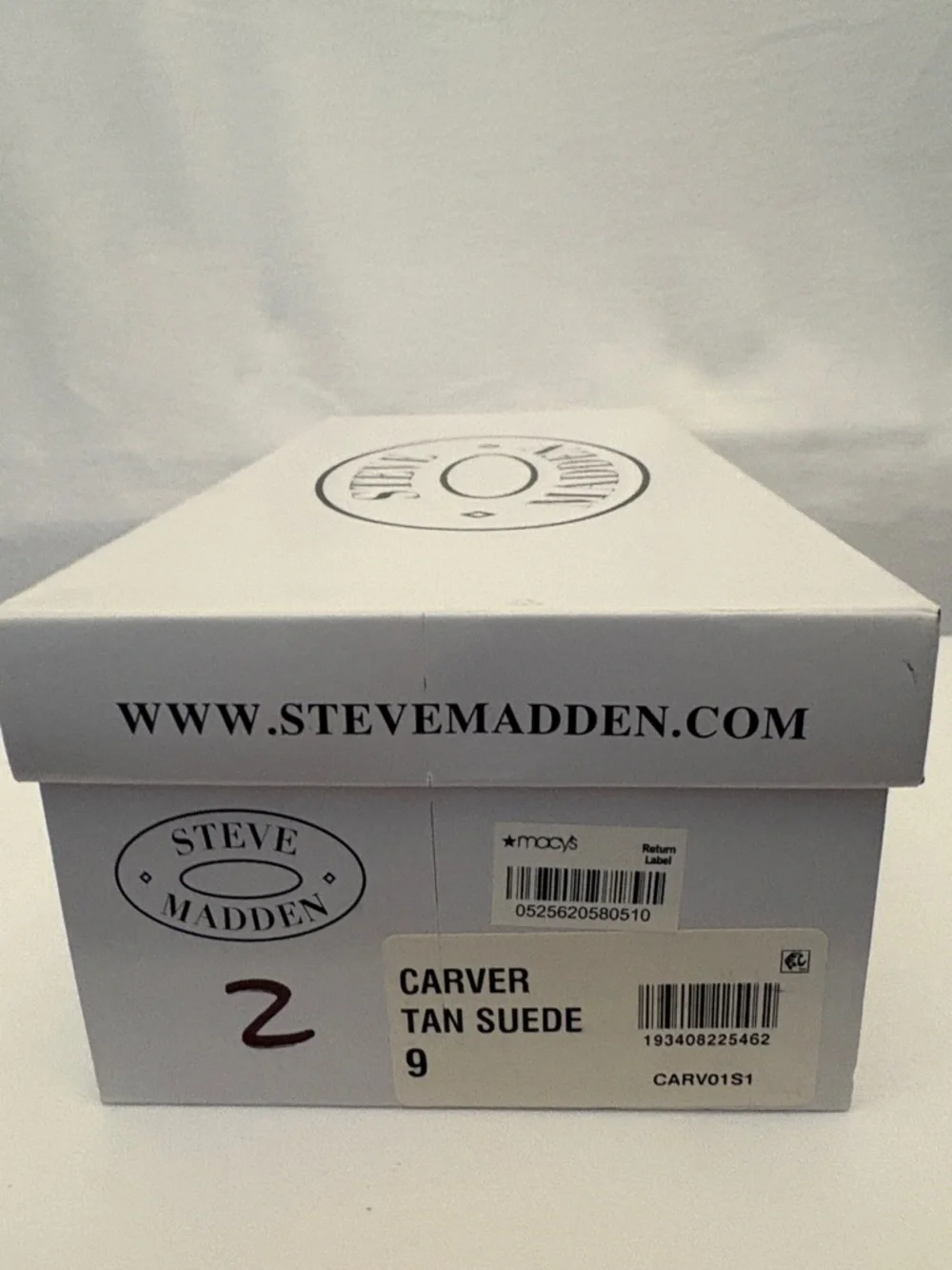 Steve Madden Tan Suede Pointed Loafers